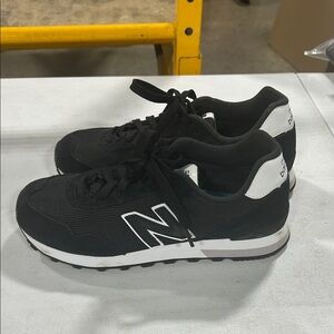 New Balance Black and White Athletic Shoes
